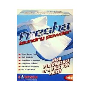 Fresha Laundry Powder Box 10kg, Sampson