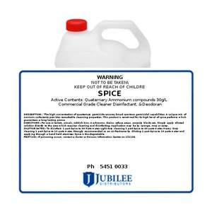 Spice Disinfectant, Cleaner & Deodorizer 20L, Sampson