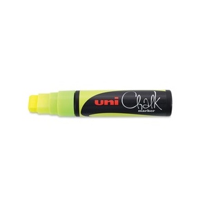 Chalk Marker Pen - 15mm Fluo Yellow Uni