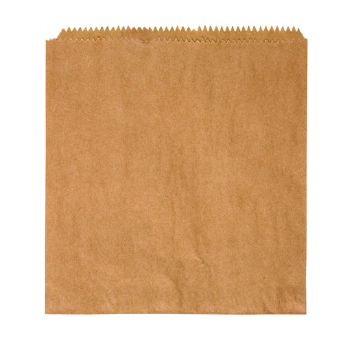 Paper Bag - #4 Flat Brown Ma 500