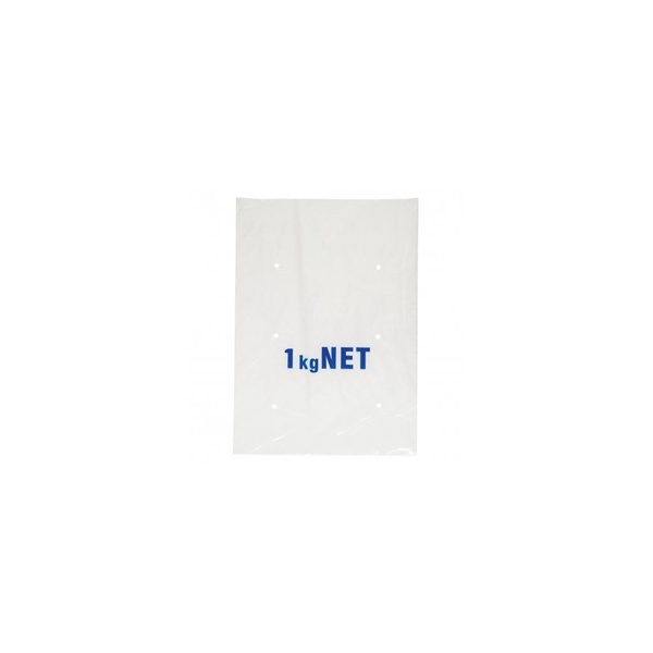 Plastic Bag - 1kg NET&#39; Vented Clear 100/10 Mar