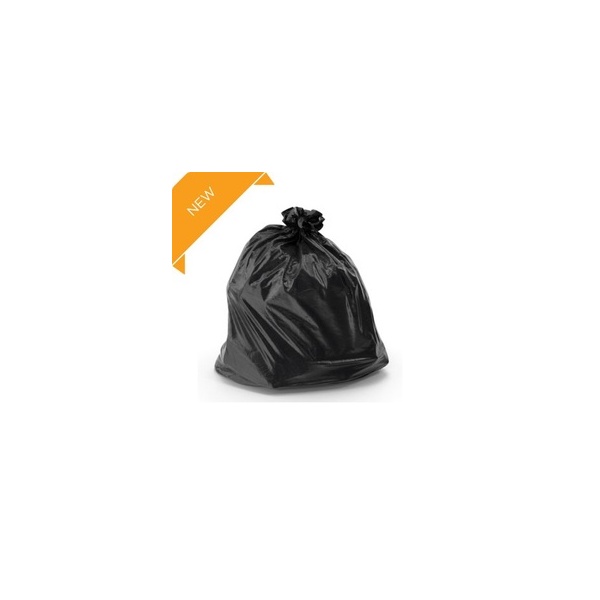 Bin Liner - 120L Black Heavy Duty Mar 50/4