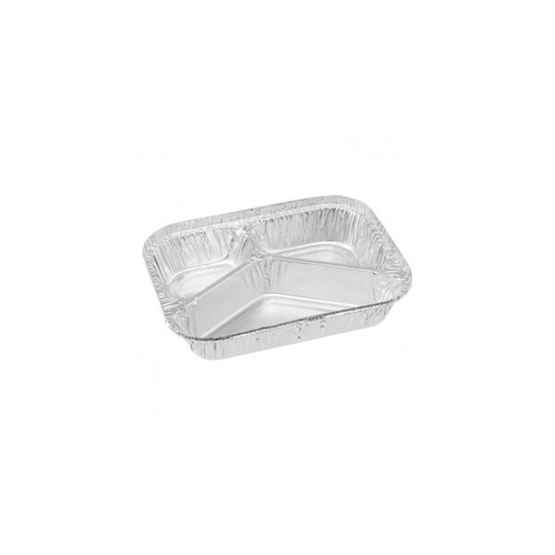 Foil Tray - 521 Deep MOW 3 Compartment Mar