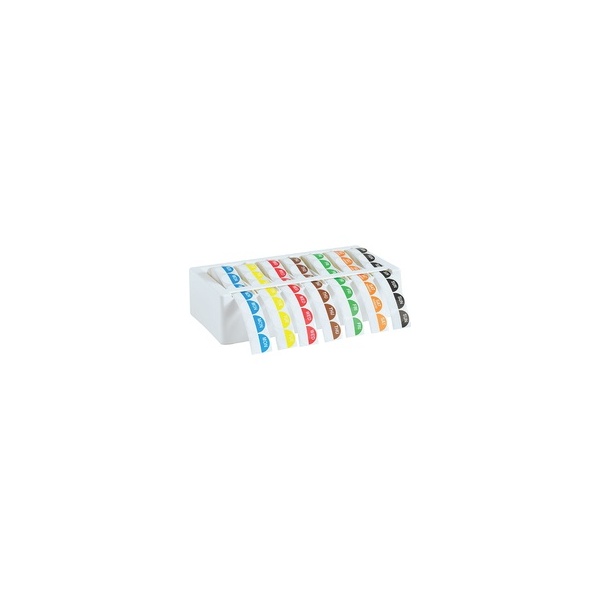 Dispenser for Day Dot Sticker Labels Fil