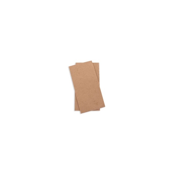 Dinner Napkin - 2 Ply Whisper Kraft (GT Fold)100/10  Apa