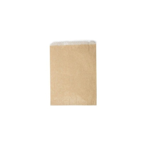 Paper Bag - #1 Flat Greaseproof Brown DP 500