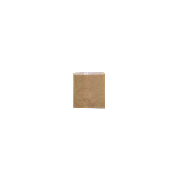 Greaseproof Brown Paper Bag #2 Square DP 500