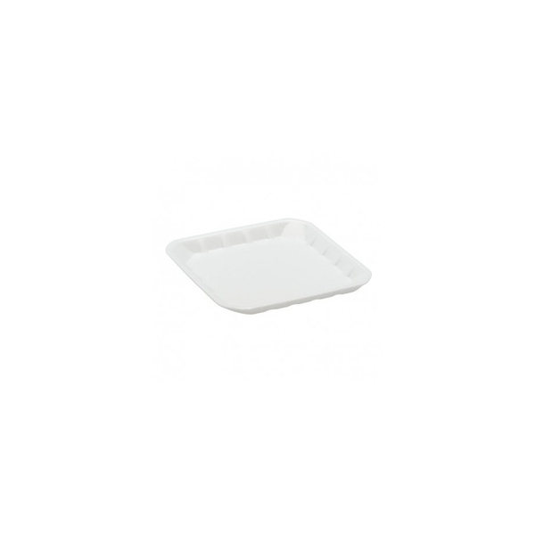 Foam Tray - White, Flat, 5x5