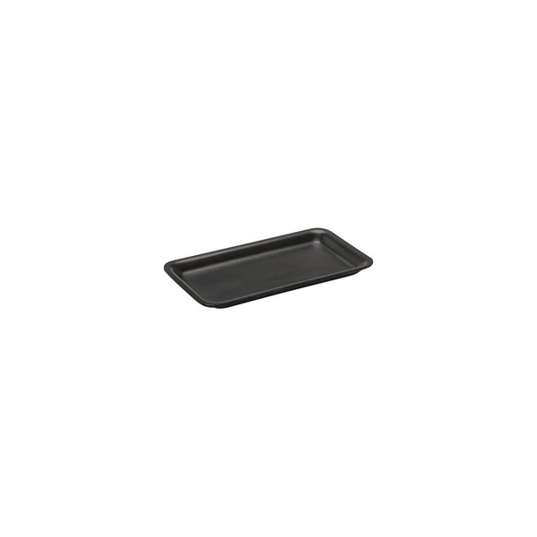 Foam Tray - Black, Flat, 9x5