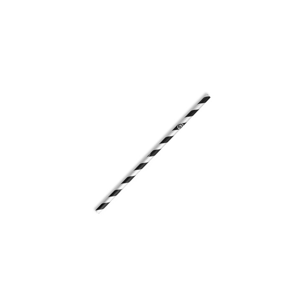 Straw - 6x197mm Black and White 250/10 Byg