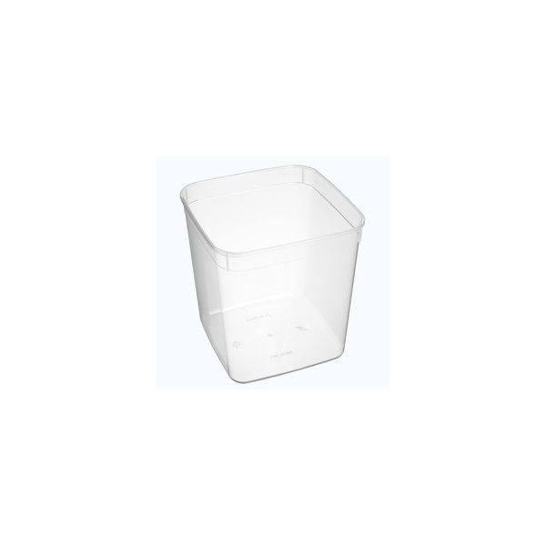 Container - 4.8L Square Clear Bon