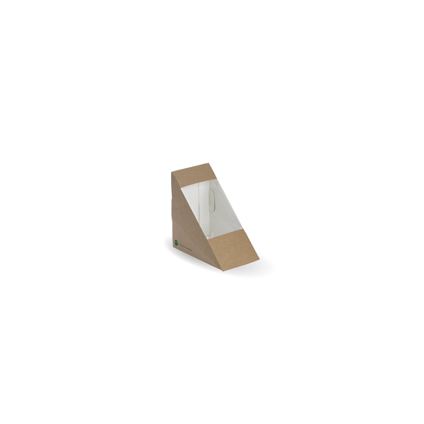 Sandwich Wedge - Medium Window Kraft 250/2 Bio