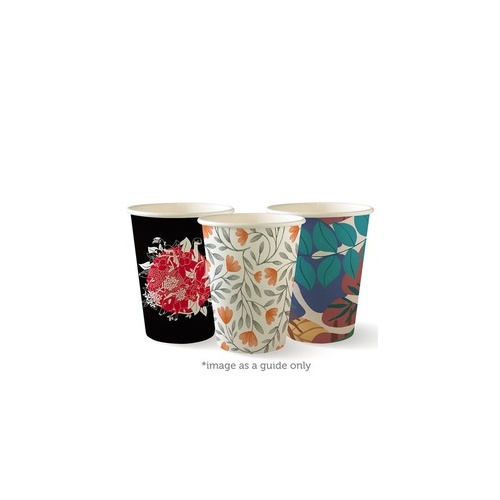 Coffee Cup - 12oz Art Series Single Wall (90mm) Bio 50/20