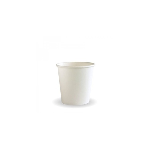 Coffee Cup - 4oz Single Wall White, Bio 50/40