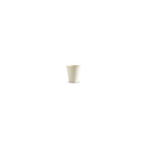 Coffee Cup - 8oz Double Wall White Bio 50/10