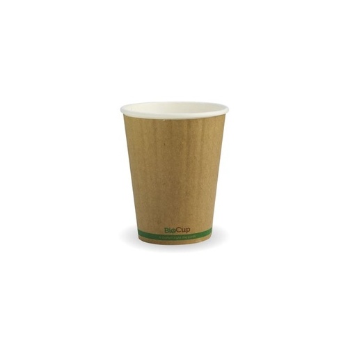 Coffee Cup - 12oz Double Wall Kraft Bio 50/10