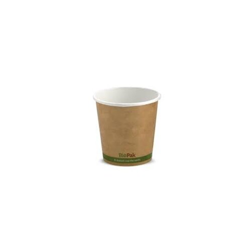 Coffee Cup - 4oz Single Wall Kraft Bio 50/40