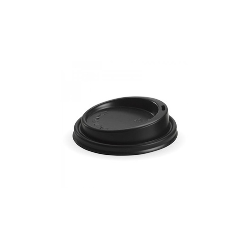 Coffee Cup Lid - 12/16oz Black (90mm) Bio 50/20