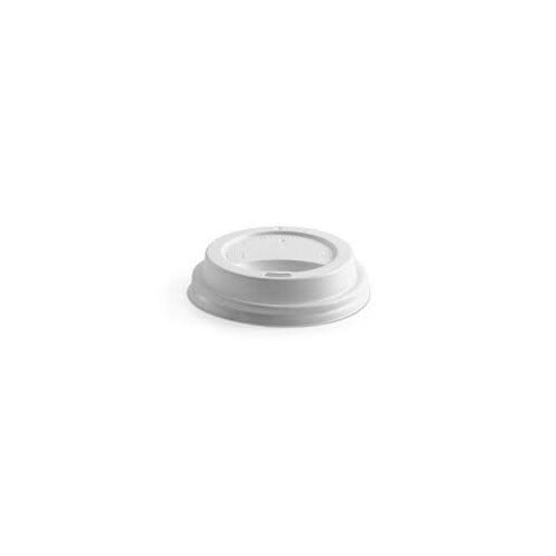 Coffee Cup Lid - 12/16oz White (90mm) Bio 50/23