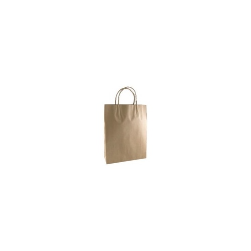 Carry Bag - 350x260mm Twist Handle Kraft Huh 50/5