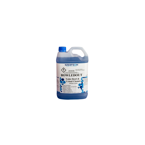 Toilet &amp; Urinal Cleaner 5L - Bowledout, Sampson