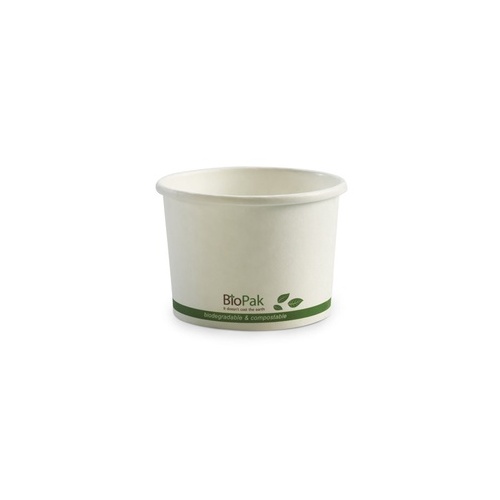 Bowl - 550m/16oz White Bio 25/20