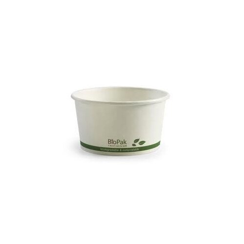 Bowl - 250ml/08oz White Bio 50/20