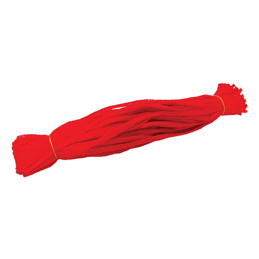 Heat Seal Net Bag - Red 50cm 100/10