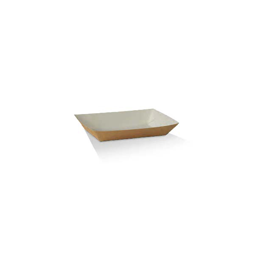 Hot Dog Tray - Brown/White PacT 125/2