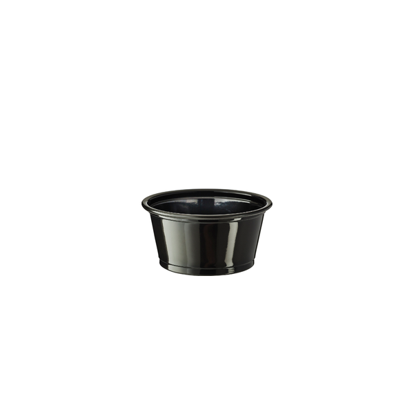 Sauce Cup - 60ml Black 250/10 MPM