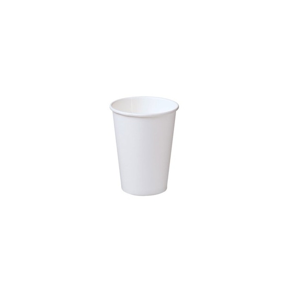 Coffee Cup - 12oz Single Wall White, MPM 50/20