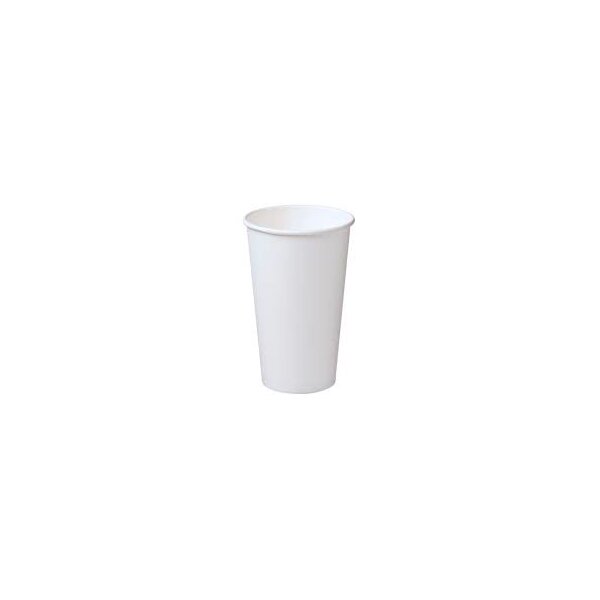 Coffee Cup - 16oz Single Wall White, MPM 25/20