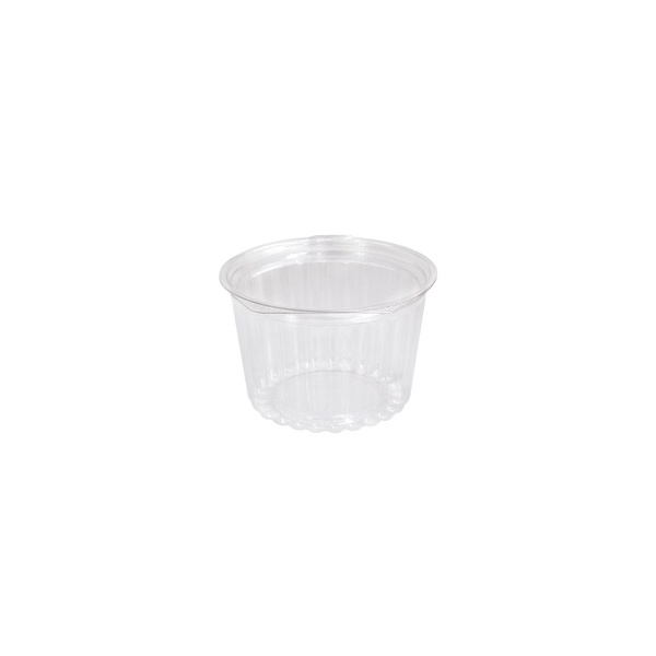 Food Bowl - Flat Hinged Lid 16oz Huh 50/5