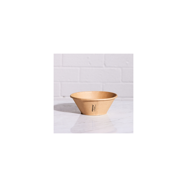 Paper Bowl 1050ml Kraft Pin 50/6