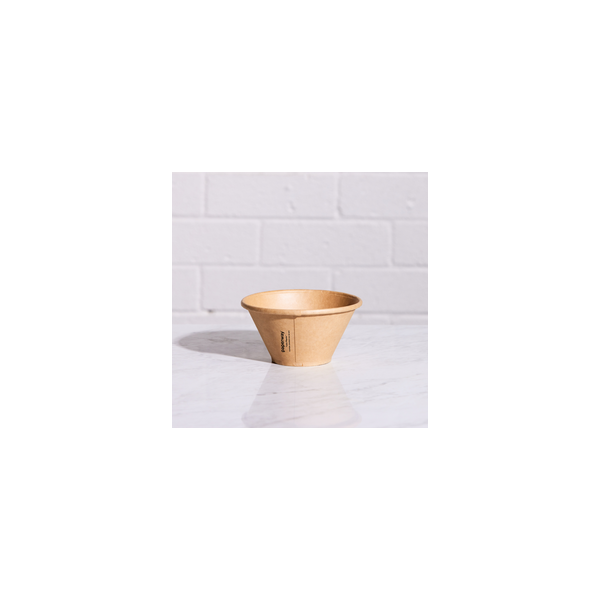 Paper Bowl - 700ml Deluxa PP Kraft Pin 50/6