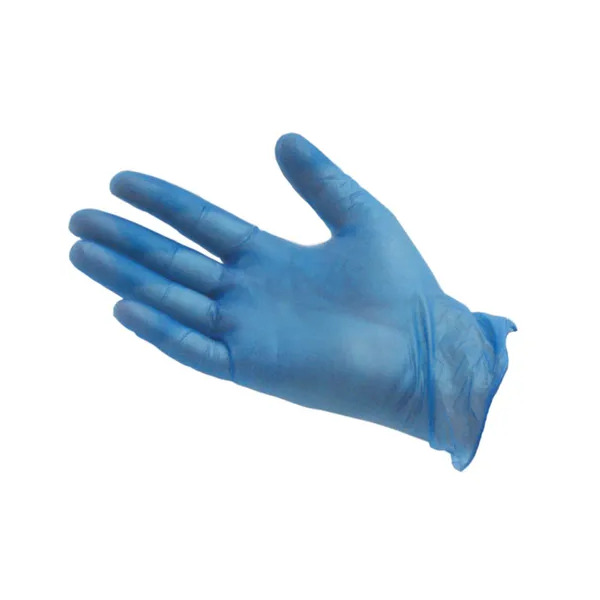 Gloves - Large Blue Vinyl Powder Free 100/10 Pron