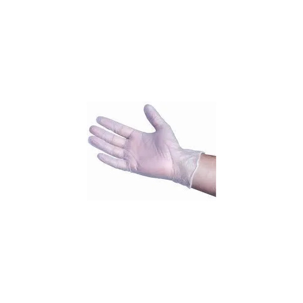 Gloves - Large Clear Powder Free 100/10 Pron