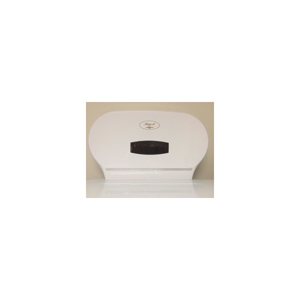 Dispenser - For Jumbo Double Toilet Roll White JSH