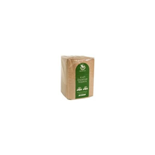 Napkin for Dispenser 1Ply Kraft Compact FPA 250/20