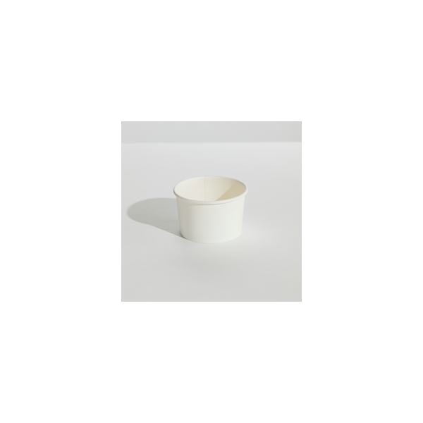 Bowl - 8oz White Pin 25/10