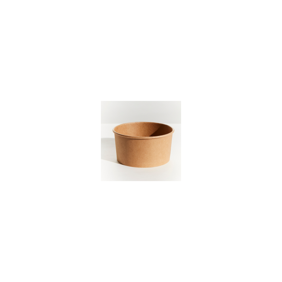 Paper Bowl 1000ml Kraft 50/8