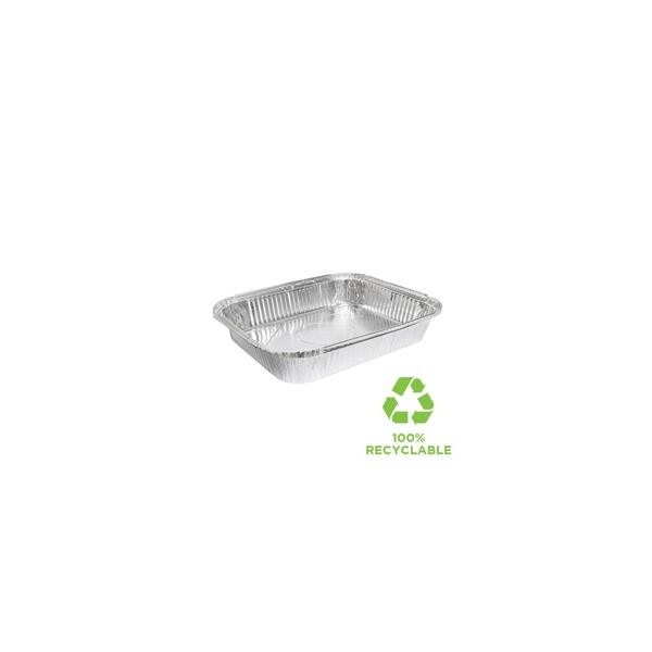 Foil Tray RE515 - Rectangle 2.5L 100/2