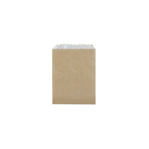 Paper Bag - #3 Long Greaseproof Brown Pac 500