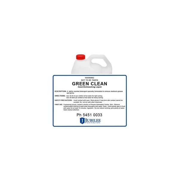 Green Clean Sink Detergent 5L, Sampson