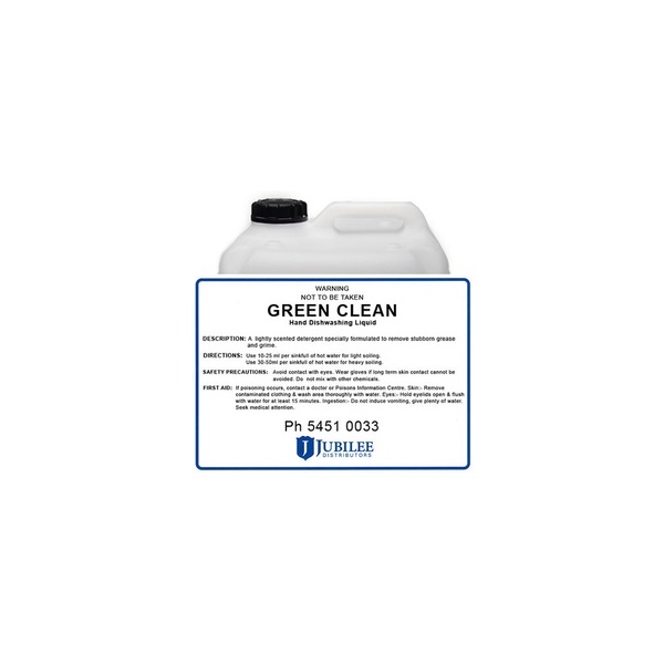 Green Clean Sink Detergent 20L, Sampson