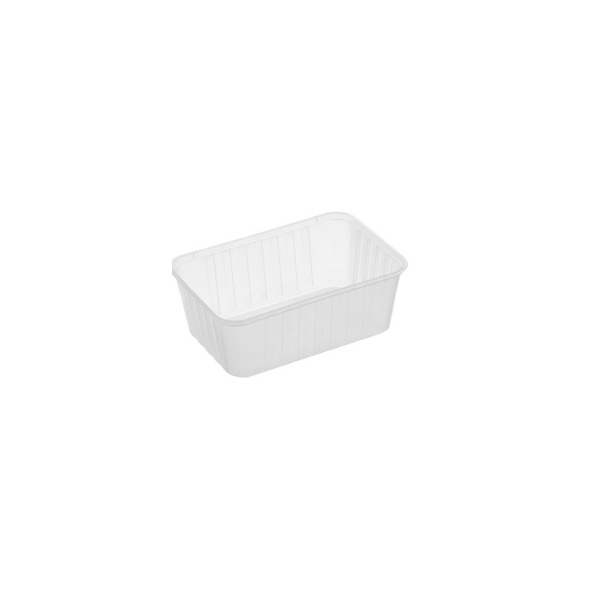 Rectangle Container - 1000ml HD Ridged Genfac 50/10