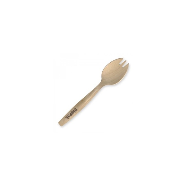 Cutlery - Wooden Spork Bio 100/10