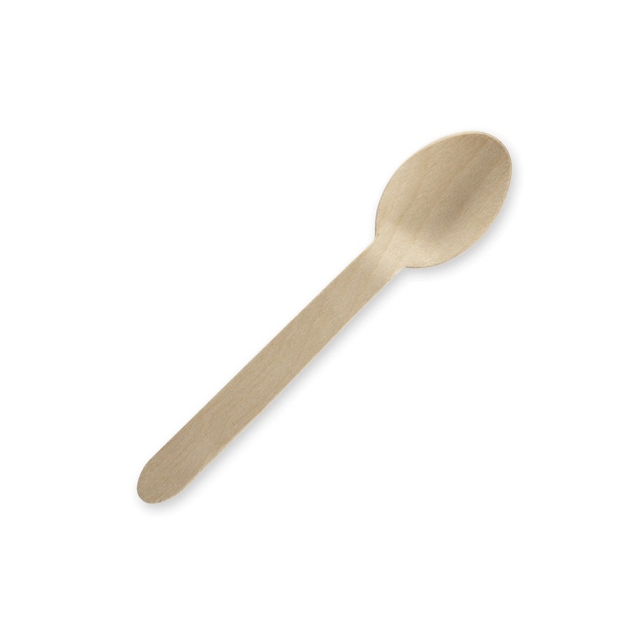 Cutlery - Wooden Spoon 16cm Bio 100/20