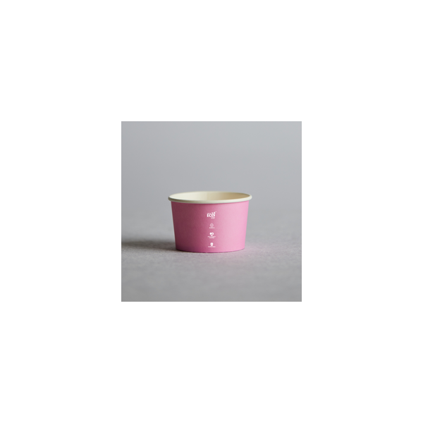 Gelato Cup - 3oz Aqueous Lined Pastel Pin 1000