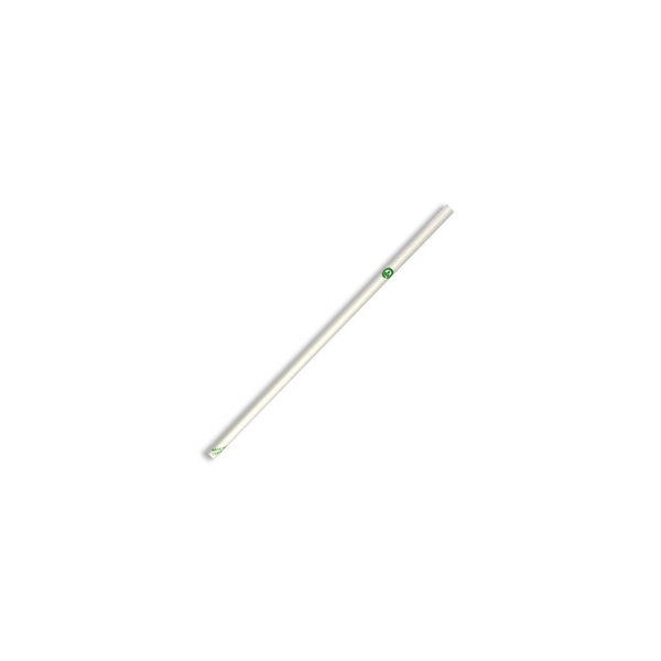 Straw - Regular White 6x197mm Bio